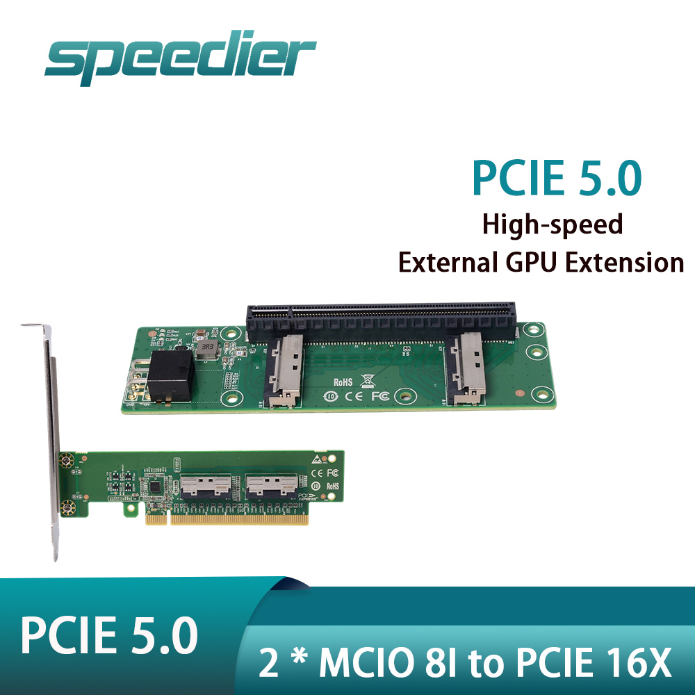 Pcie 5.0 Gpu Riser Cable - Câble d'extension GPU externe PCIe 5.0