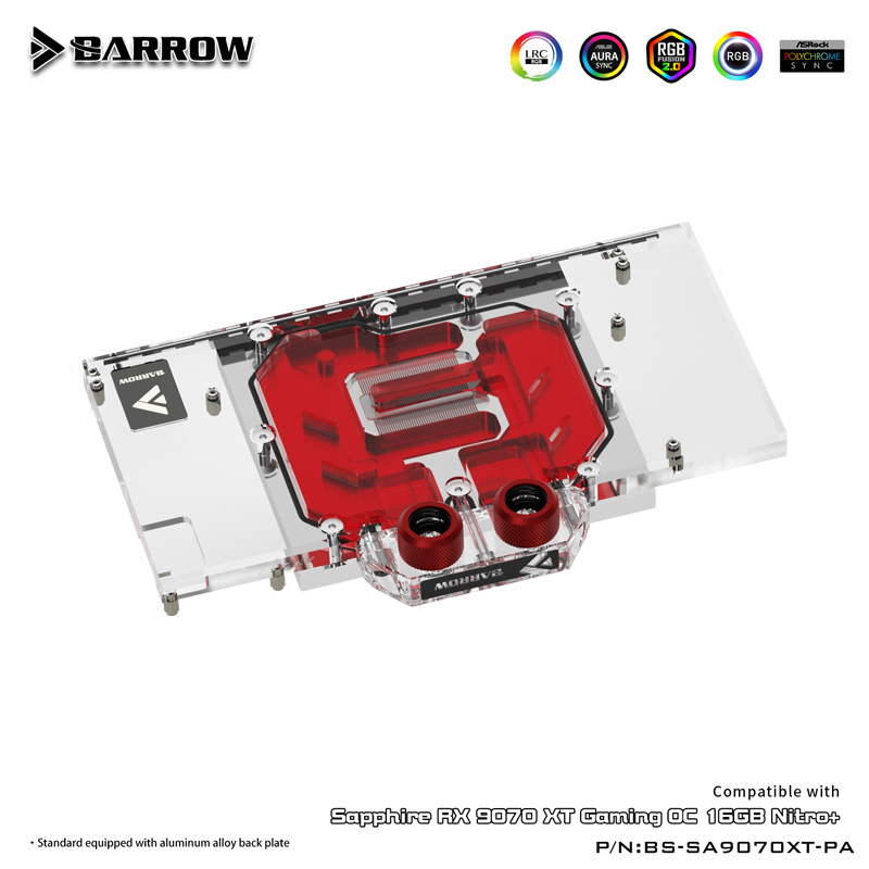 Bloc d'eau GPU pour SAPPHIRE R - Rx 9070 Xt avis et prix